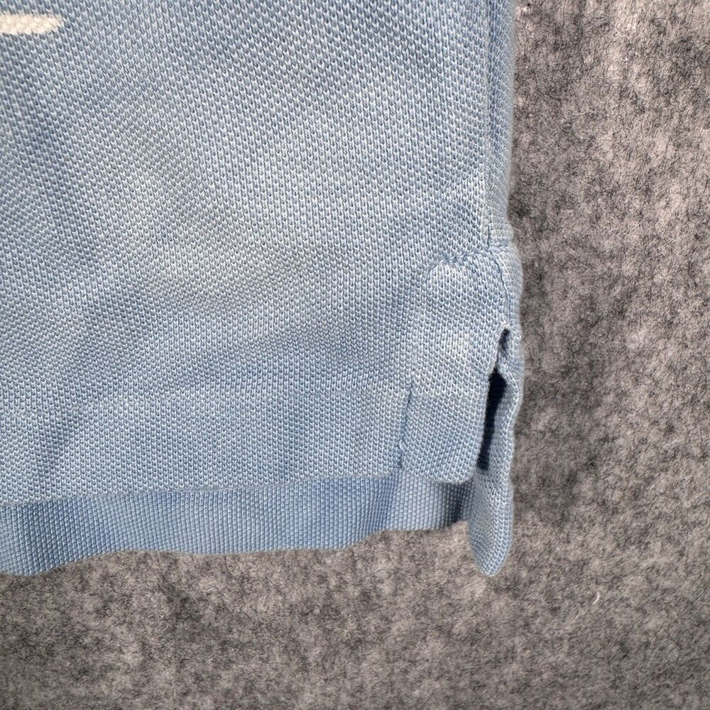 Ralph Lauren Polo Shirt Mens Size Large Blue Hawaiian Aloha Classic Fit Tie Dye - Picture 5 of 10